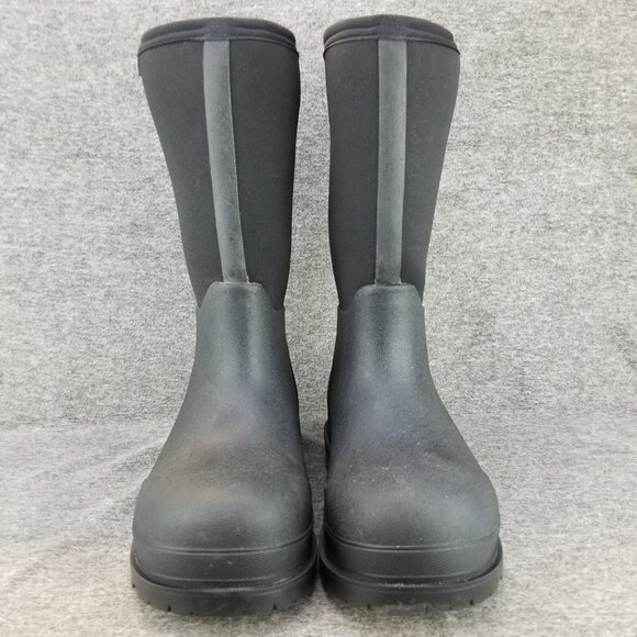 ✅BOGS Stockman Composite Toe Black Waterproof Pull on Winter Work Boots Men's 7 - Picture 6 of 11